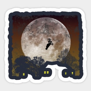 BMX Freestyle - Golden Night Sticker